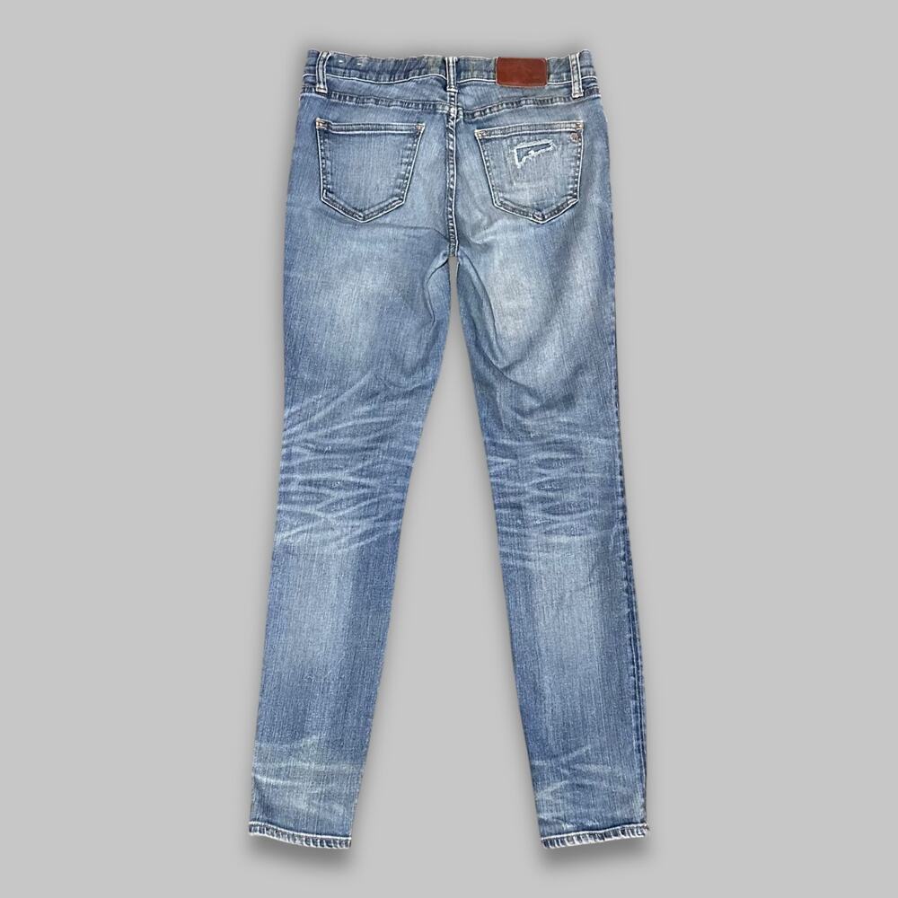 Madewell Skinny Skinny Distressed Blue Jeans Women’s Size 27 - Picture 2 of 6